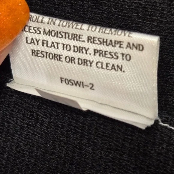 Eileen Fisher Open Front 100% Wool Cardigan Jacket Black Size XS‎ Tunic Length - Picture 6 of 8